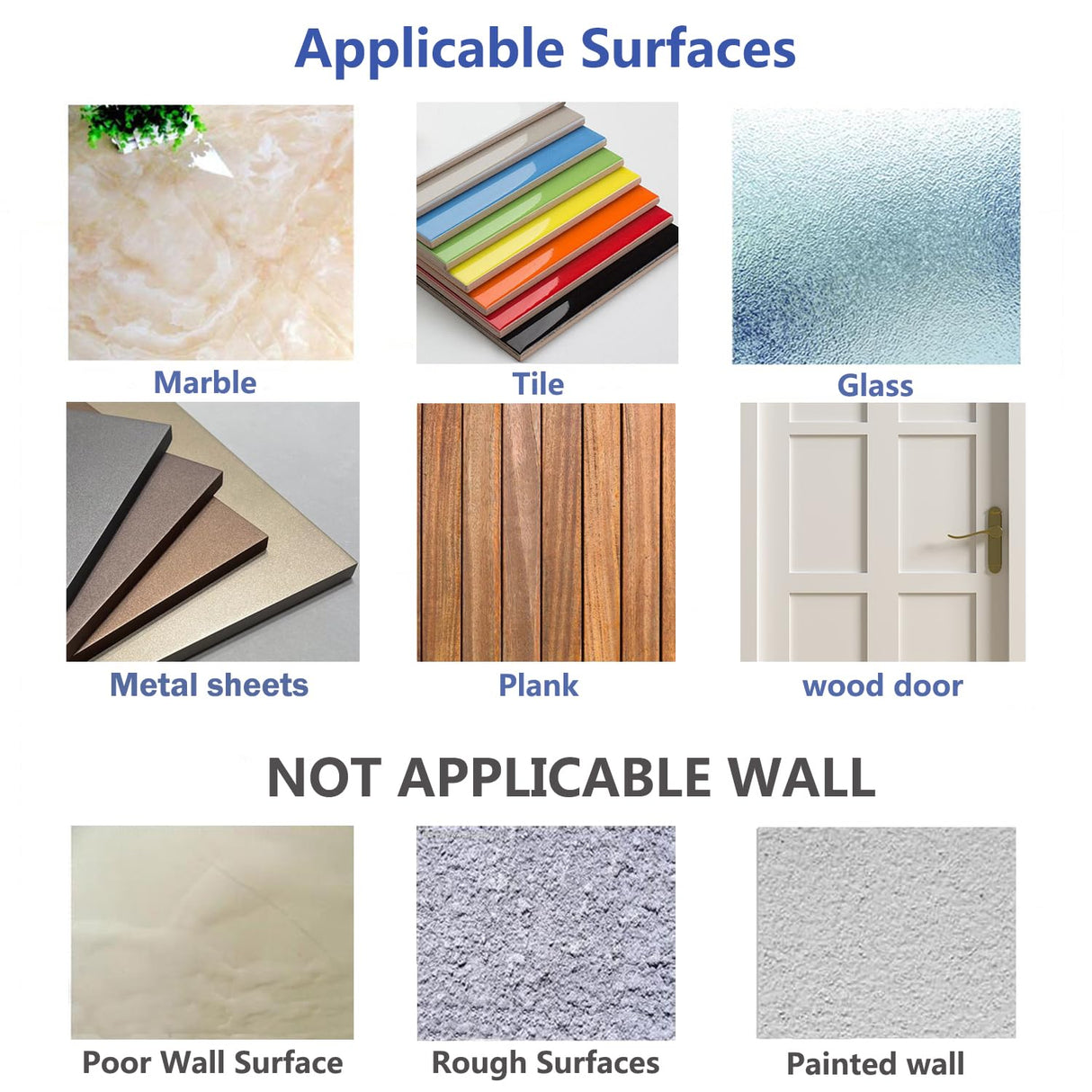 Adhesive Wall Hooks 13LB Heavy Duty No Drill Transparent Waterproof Hooks for Bathroom Kitchen Towel Coat 12 Pack