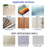 Adhesive Wall Hooks 13LB Heavy Duty No Drill Transparent Waterproof Hooks for Bathroom Kitchen Towel Coat 12 Pack