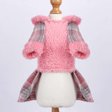 Dog Hoodie Dog Sweater Puppy Clothes for Small Dogs Boy Girl Pet Hoodies for Dogs Cold Weather Doggie Coats Fall Doggy Sweatshirt for Chihuahua Yorkie Cat Sweater Costumes, M, Pink