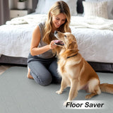 hyha Waterproof Dog Bed Blanket, Soft Pet Blankets, Waterproof Couch Cover for Dogs, Reversible Sofa Covers Washable for Furniture (40x50 Inch, Grey/Grey)
