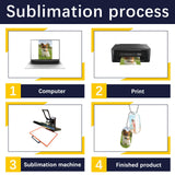 36 pcs Sublimation Dog Tags Blanks,Sublimation Necklace Blank Metal Sublimation Tag Pendants Double Sided Blank Sublimation Tags,Dog tag Chain Dog tag Sublimation Blank Metal