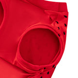 Pet Halloween Costume Dog Strawberry Costume Role Play Clothes for Thanksgiving Christmas (Red, S)
