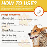 NUTRIARISE Wound Care Ointment for Dogs & Cats - Antibiotic Wound Ointment for Dogs, Cat Wound Ointment, Hot Spot & Itchy Skin Relief, Vet-Recommended Healing Ointment, 1oz