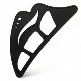 All-in-One Silicone Makeup Stencil Tool, Black, Eyeliner Guide, Eyeshadow Aid, Mascara Shield, Lip Contouring