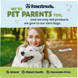 Pawstruck Premium Beef Jerky Dog Treat Chews, Medium 4"-6" Strips – Supports Hip & Joint Health, Rich in Glucosamine & Chondroitin, No Added Preservatives – 25 Count