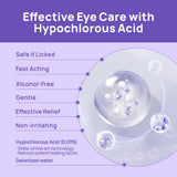 HICC PET Dog Eye Drops 5.1 fl oz Eye Drops for Dogs and Cats Vet-Recommended Dog Eye Infection Treatment to Soothe Infection Allergy, Relieve Dry Eyes Pink Eyes, Pet Tear Stain Cleaner