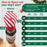 LOOBANI Dog Socks to Prevent Licking Paws, Hardwood Floors Anti Slip, Non Slip Dog Socks with Grippers Dog Paw Protector, Dog Booties for Indoor Use
