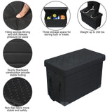 LIONROGE Car Back Seat Extender for Large Dogs up to 200lbs,Dog Car Back & Front Seat Extender with Storage,Prevent Your Dogs from Falling Off The Seat