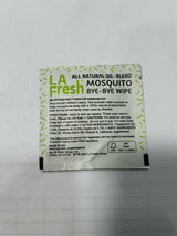 LA Fresh DEET Free Mosquito Repellent Wipes - Long Lasting Bug Repellent Wipes, Travel Insect Repellant - Pack of 200 Natural Insect Repellent Wipes