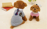 Selena Pet Uniform School Skirts Sailor Costume Dog Campus Clothes Teddy Cute Bowtie Adorable Puppy Apparel (X-Small,Pink Dresses)