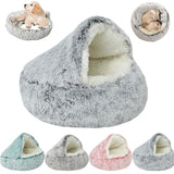 Cozy Cocoon Dog Bed, Comfy Cocoon Pet Bed, Cozy Cocoon Pet Bed for Dogs, Dog Bed Medium Size Dog (Gray, S（15.7in）)