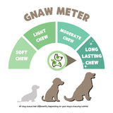 Nature Gnaws Bully Stick Springs for Dogs 7-8" (6 Count) - Long Lasting for Aggressive Chewers - Natural Curly Beef Dog Chew Bones - Rawhide Free