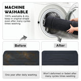 JoicyCo Dog Bed Soft Dog Crate Pad Mat for Medium/Large Dogs, 36 in Non-Slip Bottom Washable Dog Sleeping Mattress Pet Beds Cat Bed Kennel Pad, Dark Gray