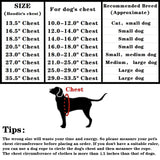 Dog Security Hoodie with Glow-in-The-Dark Prints DAJIDALI Dog Clothes Apparel Winter Sweatshirt Warm Sweater Jacket Coat Hoodie for Small Medium Large Dog Cat