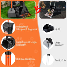 Load image into Gallery viewer, SlowTon Dog Pooper Scooper - 37.4" Long Handle Adjustable Metal Swivel Bin &amp; Rake &amp; Spade Kit with 20 Waste Bags, Portable Pooper Scooper for Gravel Lawn Grass, Suit for Small Medium Large Dog
