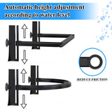 Floating Plant Corral for Aquarium, Fish Tank Accessories to Separate Floating Plants, Automatically Adjusts Height with Water Level, Suitable for All Floating Plants and All Aquariums (Style 3)