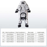 Dog Winter Coat with Attached Boots, Waterproof Insulated Quilted Full Body Suit for Small Medium Dogs, Reflective Puppy Snow Outfit for Outdoor Walking (S)
