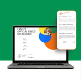 DNA MY DOG – Trusted & Affordable Breed Identification Test | 350+ Breeds Identified w/ 99%+ Accuracy | Complete Breed Analysis, Personality and Behavior Insights | Easy Cheek Swab, Results in 2 Weeks