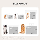 Bedsure Waterproof Dog Blankets for Medium Dogs Washable - Cat Blanket for Couch Protector Long Faux Fur, Calming Soft Reversible Throw Furniture Protection for Puppy Pet, 30"x40", Tie-dye Grey