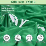 Vehomy 2-Pack st Patricks Day Dog Shirt Irish Holiday Green Dog Shirts with Shamrock Patterns Pet Saint Patricks Clover Clothes Outfit Sleeveless T-Shirt for Small Medium Large Dogs 4XL
