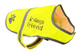 4LegsFriend Safety Reflective Vest for Dogs - High Visibility for Outdoor Activity Day and Night, Protect Your Pet from Cars & Hunting Accidents