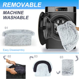Luxurious Dog Couch Bed Protector for Dogs Memory Foam, Removable Fluffy Plush Pet Couch Cover for Dogs Washable, Calming Dog Sofa Beds, Waterproof Couch Protector, Pet Beds Mats for Couch(L)