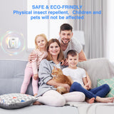 2024 Upgraded Version Ultrasonic Pest & Insect Repeller, Ultrasonic Repellent for Roach, Rodent, Mouse, Bugs, Mosquito, Mice, Spider, Ant,Electronic Plug in Pest Control,3 Mode Switching,6 Packs