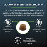 Nutramax Dasuquin for Large Dogs, Joint Health Supplement, Contains Glucosamine for Dogs, Plus Chondroitin, ASU and More, Supports Healthy Joints, Soft Chews, 84 Count