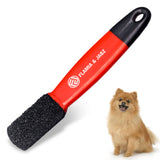Stripping Metal Stone Diamond Edged for Dogs, Cats & Pets with Plastic Grip (Coarse)