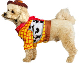 Toy Story: Woody Pet Costume for For Dogs or Cats by Rubies, Large