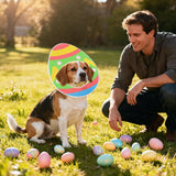 3 PCS Holiday Dog Outfits Set, Valentine’s Day, St. Patrick’s Day, Easter Dog Outfits with Adjustable Headband for Small Medium Dogs, Dog Cat Holiday Party Costumes and Supplies (S: 12"-16")