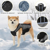 Dog Coat, Water-Resistant Dog Clothes, Warm Fleece Lining Dogs Coats, Winter Windproof Dogs Jackets with Reflective, Pet Vest for Small Medium Large Pets - 1 PCS