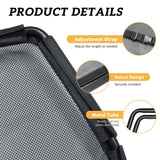 LITTOU Car Dog Barrier Net for Large SUV Trunk 56" More Coverage Car Pet Back Seat Divider with See Through Mesh Cargo Area Gate for Dog (L)