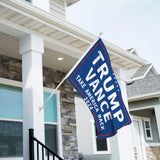 Probsin Trump Vance 2024 Flag 3x5 Ft Double Sided Trump Vance 2024 Take America Back MAGA Flag Party Supplies Yard Signs Hanging Poster for College Room Man Cave Welcome Photo Backdrop (Blue)