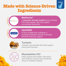 Load image into Gallery viewer, Zesty Paws Mobility Bites Joint Supplement for Dogs - Soft Chews with Glucosamine for Dogs, Chondroitin, &amp; MSM + Vitamins C and E - Adv Chicken - 90 Count
