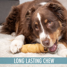 Load image into Gallery viewer, Wild Eats Water Buffalo Retriever Style Cheek Roll Dog Chews-5 Pack (Long Lasting Chews, Treats, Bones for Aggressive Chewers &amp; Large Dogs) Great Substitute Pig Ears Dogs
