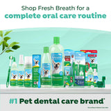 TropiClean Fresh Breath Toothbrush and Toothpaste Kit for Puppies, Teeth Cleaning Kit to Prevent Plaque & Tartar, Breath Freshener, Dog Dental Care