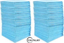 Load image into Gallery viewer, (100 Pads) CalPalmy Ultra Absorbency Pet Toilet Training Pads 18" x 13" Moisture Locking Technology Turns Liquid into Gel - Perfect for Rabbits and Guinea Pigs
