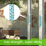 18 Pcs Sticky Fly Trap Fly Stick with Hanging Hook Adhesive Fly Catcher for Indoor Outdoor Trap Houseflies and Flying Insects Mosquito Bee Wasp Moth