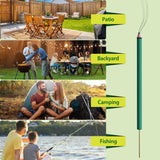 KICKOUTOR Mosquito Repellent Outdoor Patio 24 PCS Natural Citronella Incense Sticks DEET Free Lemongrass Oil Bug Gnat Mosquito Control for Indoor Backyard Travel Camping