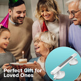 Shower Handle, 12-Inch Suction Grab Bar for Bathtubs, Showers and Toilet, Strong Hold Suction Cup Handle, Safety Bar for Seniors, Elderly, Handicap, Bathroom Safety Grip No Drilling - Single Pack