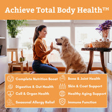 Load image into Gallery viewer, Wholistic Pet Organics Canine Complete - Dog Multivitamin Powder - 1 Lb - Daily Dog Vitamins and Supplements for Homemade Food - Immune System, Skin, Coat &amp; Overall Health - All Breeds - 45 Scoops
