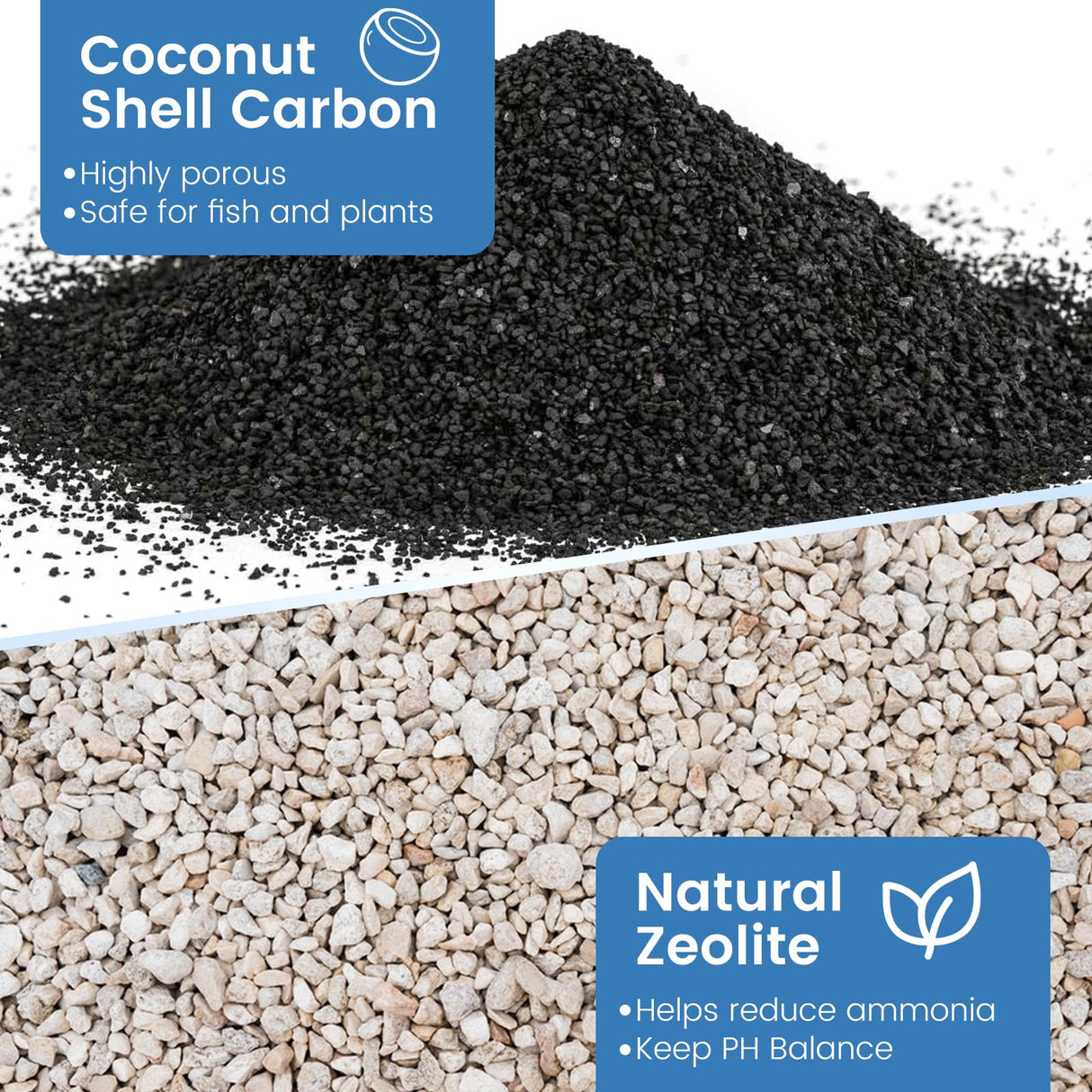 Zeefpod 24 Pack Medium Filter Cartridges Compatible with Tetra Whisper Bio-Bag Filters，Large Aquarium Filter Cartridge for Whisper 10i/IQ10/PF10 and Repto Filter 90 GPH