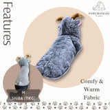 Pawcratean Pet Custom Dog Custom Cat Custom Hoodie, Sporty Look, Funny Gift, Halloween Holiday (Goat, Large)