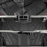 KARPAL Floor Mats for Honda Pilot 2016-2022 (8 Seats, No Elite Models), All Weather Protection TPE Floor Liners Accessories Car Mats, Front & 2nd Row & Backrest Mat & Cargo Liner