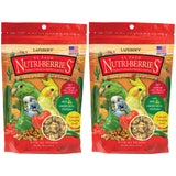 LAFEBER'S El Paso Nutri-Berries Pet Bird Food, Made with Non-GMO and Human-Grade Ingredients, for Small Birds, 10oz (Pack of 2)