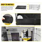 Aivituvin Pet Playpen Guinea Pig Cage Small Animal Rabbit Exercise Pen with Waterproof Floor Liner - Extension Playpen ONLY