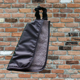 Plain dog drooling bib - fully waterproof backing - handmade - various colours - pups to adults - custom made - no more messy feeds/drinks