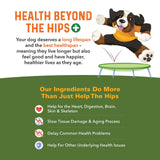 Bernie's Healthy Hips - Daily Dog Hip & Joint Supplement - 90 Soft Chews - Reduce Pain, Encourage Mobility, Slow Damage, Repair and Rebuild Hips & Joint Tissues