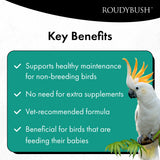 RoudyBush California Blend Bird Food, Mini, 10-Pound (210MICB), B113